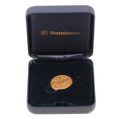 Lot 233 - Victorian gold Sovereign coin