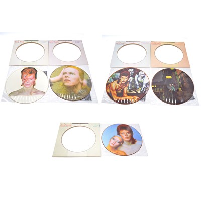 Lot 93 - David Bowie LP vinyl records, five RCA limited edition picture discs