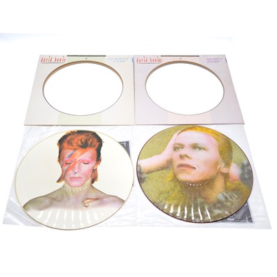 Lot 93 - David Bowie LP vinyl records, five RCA limited edition picture discs