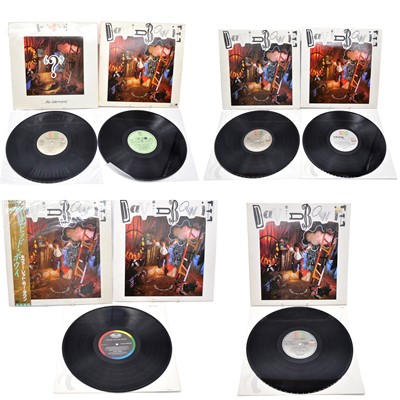 Lot 99 - David Bowie LP vinyl records, five pressings of Never Let Me Down