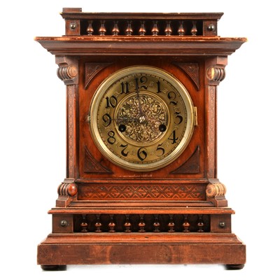 Lot 175 - Quantity of various mantel clocks and barometers