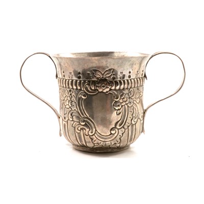 Lot 208 - Scottish silver porringer