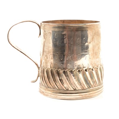 Lot 211 - Silver mug, John Cole, circa 1700