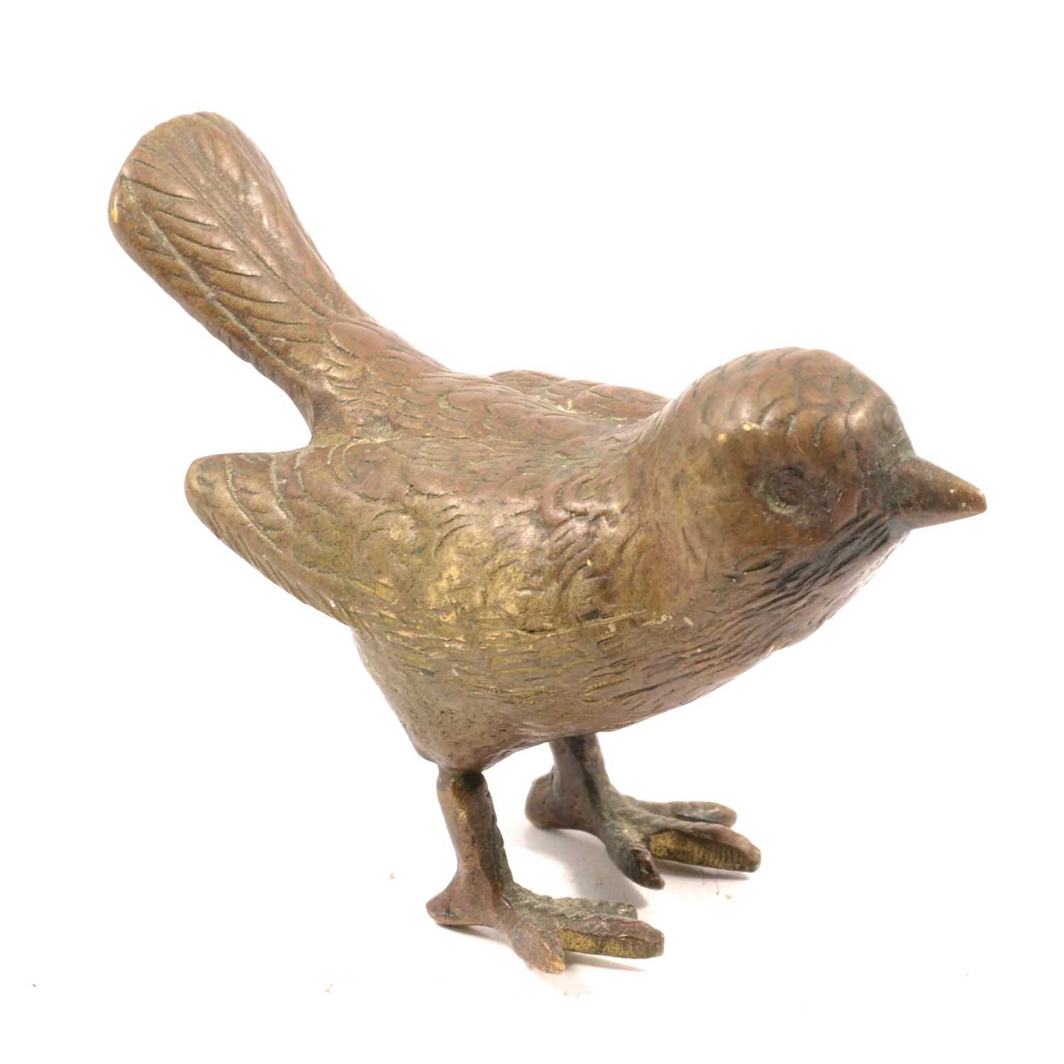 Lot 237 - Bergmann bronze model of a bird,