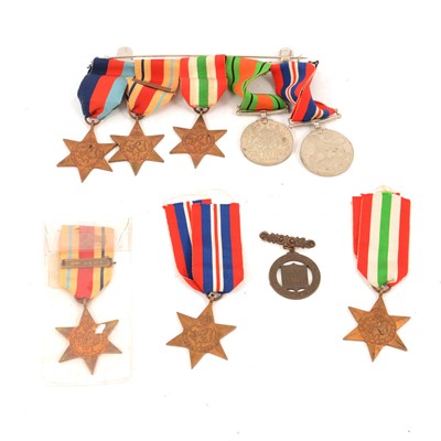 Lot 224 - Medals; WWII medals