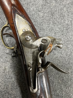 Lot 178 - "Brown Bess" type flintlock musket