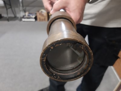 Lot 123 - US Navy gun-sight telescope