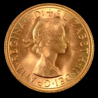 Lot 234 - Elizabeth II gold Sovereign coin