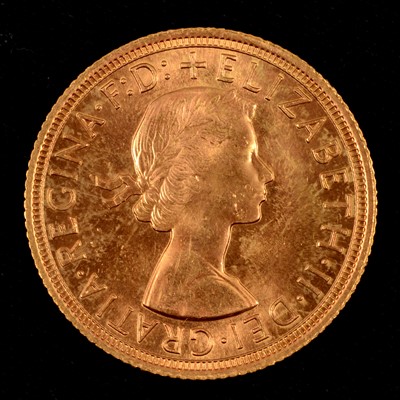 Lot 256A - Elizabeth II gold Sovereign coin