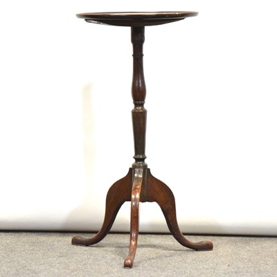 Lot 358 - George III mahogany wine table