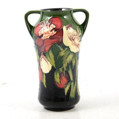 Lot 2 - Moorcroft Pottery, a 'Revival' pattern vase by Nicola Slaney, 2007