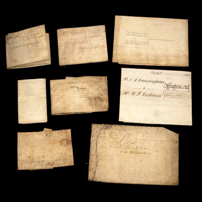 Lot 158 - Small quantity of indentures