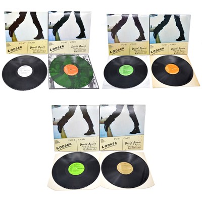 Lot 105 - David Bowie LP vinyl records, six pressings of Lodger