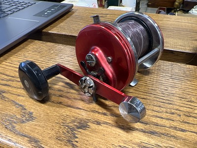 Lot 180 - Collection of sea fishing reels including ABU Abassadeur 6000 and 9000