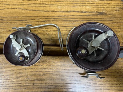 Lot 180 - Collection of sea fishing reels including ABU Abassadeur 6000 and 9000