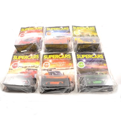 Lot 145 - Approximately twenty-nine Panini Collections 'Supercars' die-cast models