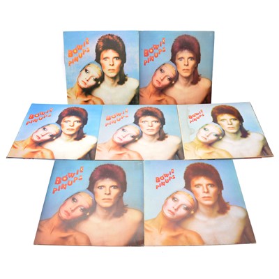 Lot 108 - David Bowie LP vinyl records, seven pressings of Pinups