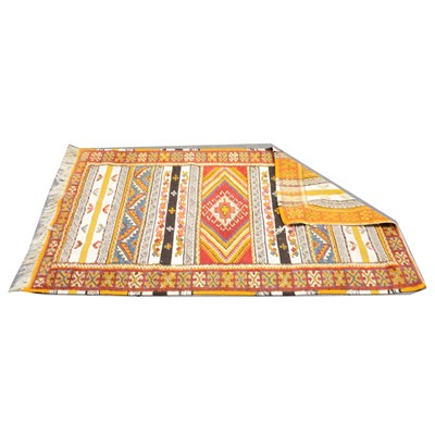 Lot 458 - A Kilim rug and a Moroccan rug