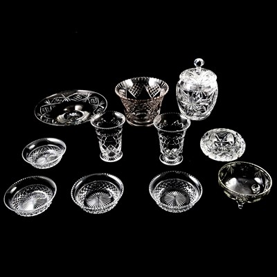 Lot 103 - Small quantity of cut crystal glassware