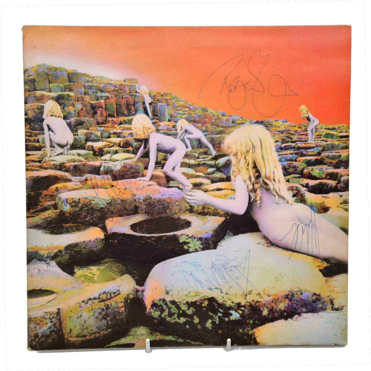 Lot 12 - Fully signed Led Zeppelin album sleeve