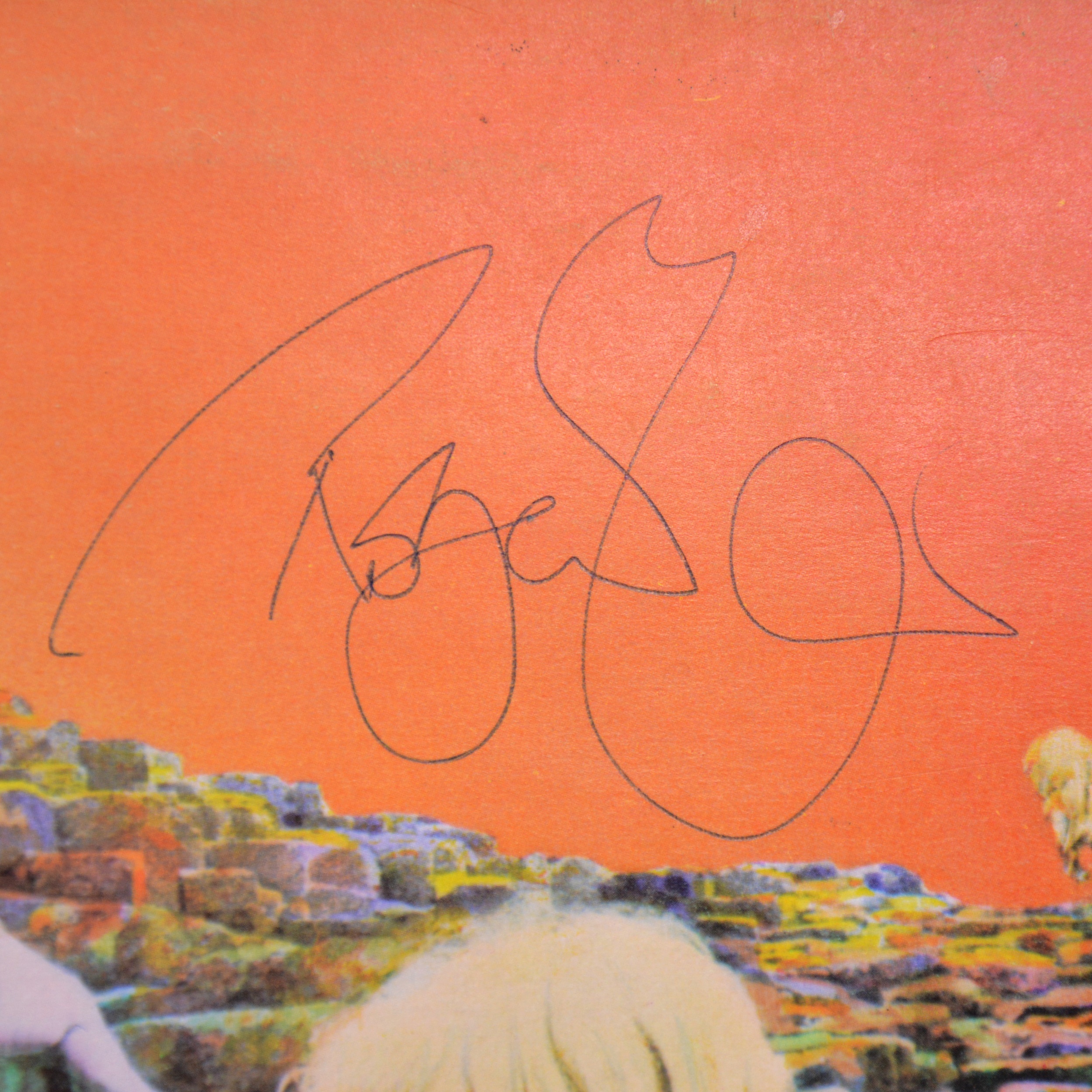 Lot 12 Fully signed Led Zeppelin album sleeve