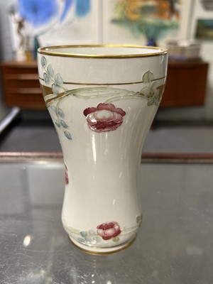 Lot 516 - William Moorcroft for Macintyre, a 'Rose Garland' design vase, circa 1905