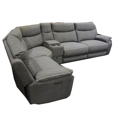 Lot 464 - Contemporary corner sofa