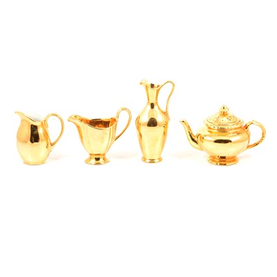 Lot 68 - Royal Worcester gilded tea/coffee ware, glassware, modern glassware, etc