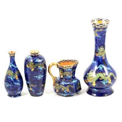 Lot 16 - A collection of Hancocks blue Dragon Coronaware, Doulton "The Orange Lady", teabowls.