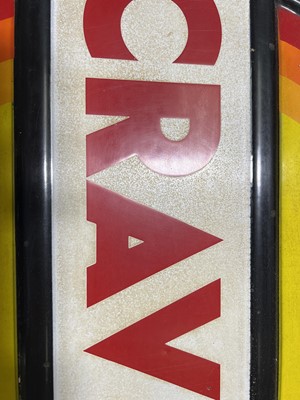 Lot 147 - Cigarette enamelled advertising sign - Craven "A"