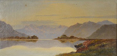 Lot 245 - Charles Leslie, Scottish landscapes, a pair