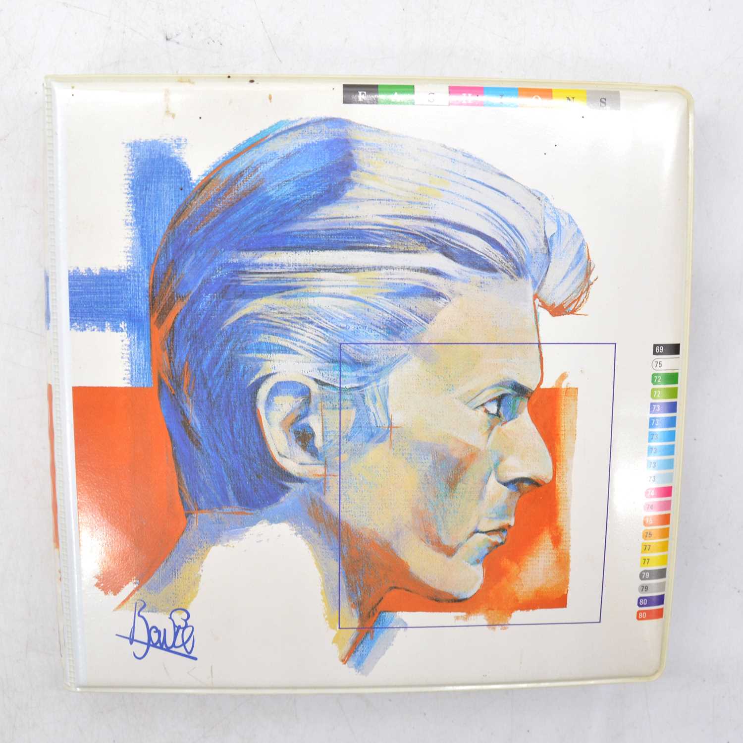 Lot 122 - David Bowie Fashions ten picture disc 7" vinyl set, with folder.