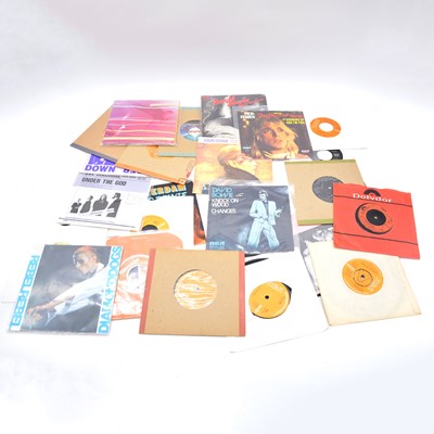 Lot 133 - David Bowie 7" singles, one box of mixed titles and rare pressings