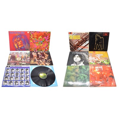 Lot 153 - LP vinyl music records, twelve including Jethro Tull - This Was; Cream etc