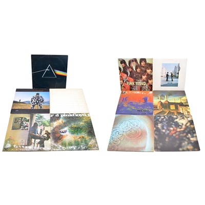 Lot 169 - Eleven Pink Floyd LP vinyl records