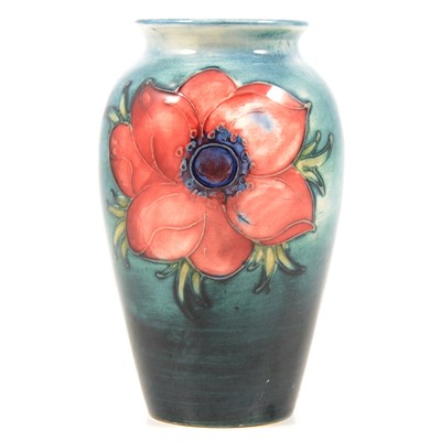 Lot 6 - A Moorcroft vase in the Anemone design