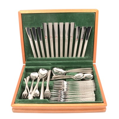 Lot 127 - Canteen of Viner's Ltd Studio pattern stainless steel cutlery.