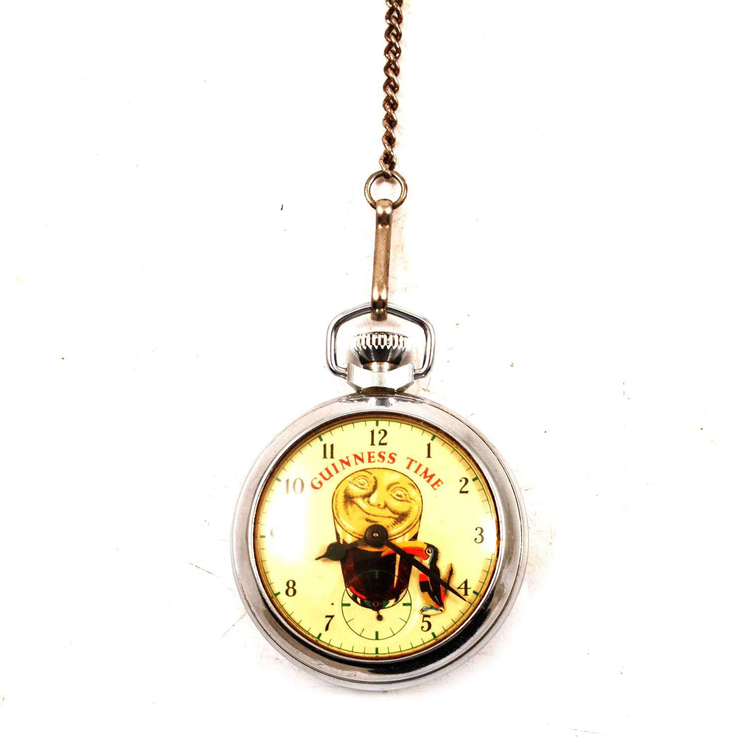 Lot 308 - A Guinness Time novelty pocket watch.