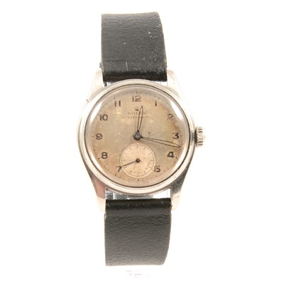 Lot 312 - Rolex - a gentleman's Oyster Royal wristwatch.
