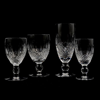 Lot 86 - Suite of Waterford crystal table glassware, Colleen cut