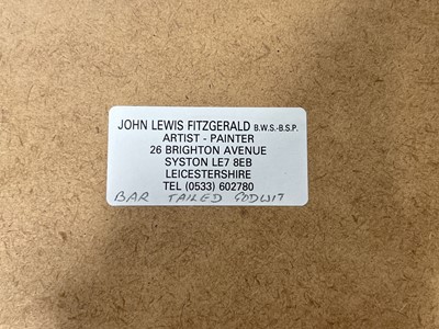 Lot 282 - John Lewis Fitzgerald, Bar-tailed Godwit