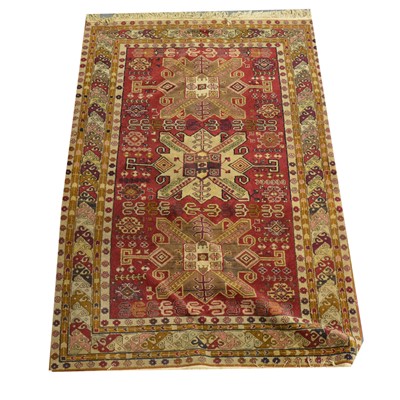 Lot 478 - Turkish rug and another modern rug.