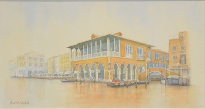 Lot 298 - David Duckes, Fish Market, Venice