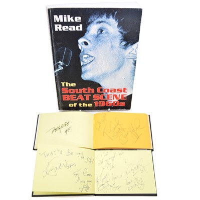 Lot 206 - Music, comedy, and other signatures, including The Yardbirds; Searchers; etc