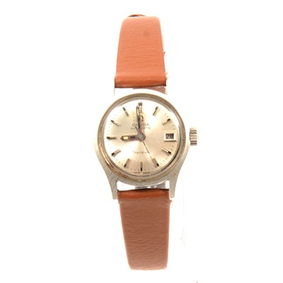 Lot 354 - Omega - a lady's Geneve automatic wristwatch.