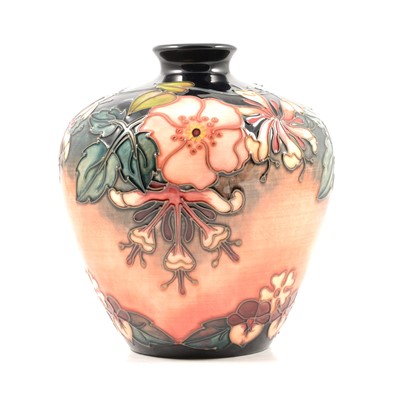 Lot 11 - Rachel Bishop for Moorcroft, a bulbous vase in the Oberon design.