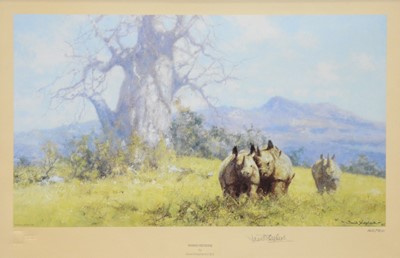 Lot 348 - David Shepherd, two prints