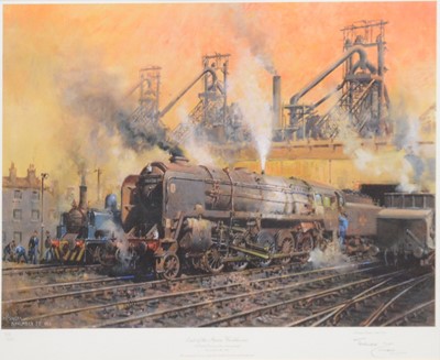 Lot 279 - Terence Cuneo, Last of the steam workhorses