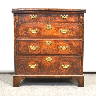 Lot 403 - George I walnut bachelors chest