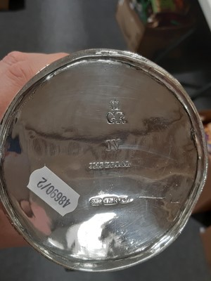 Lot 141 - Five George IV tankards, polished finish.